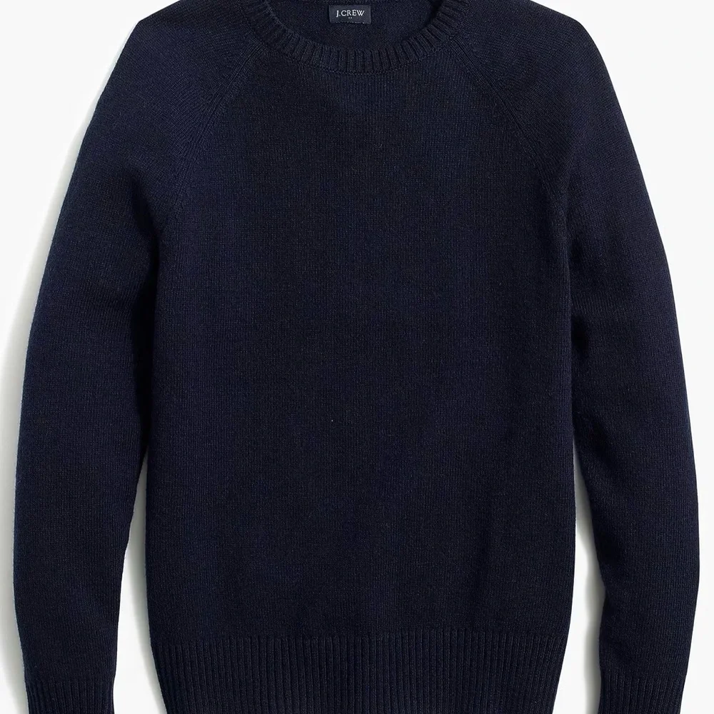 J. Crew Crewneck Lambswool Blend Sweater | Classic Fall Winter | Size XL